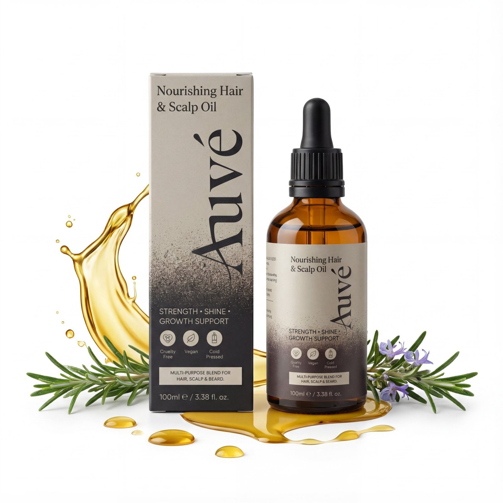 Auvé Mixed Hair Strengthening Oil (100ml)