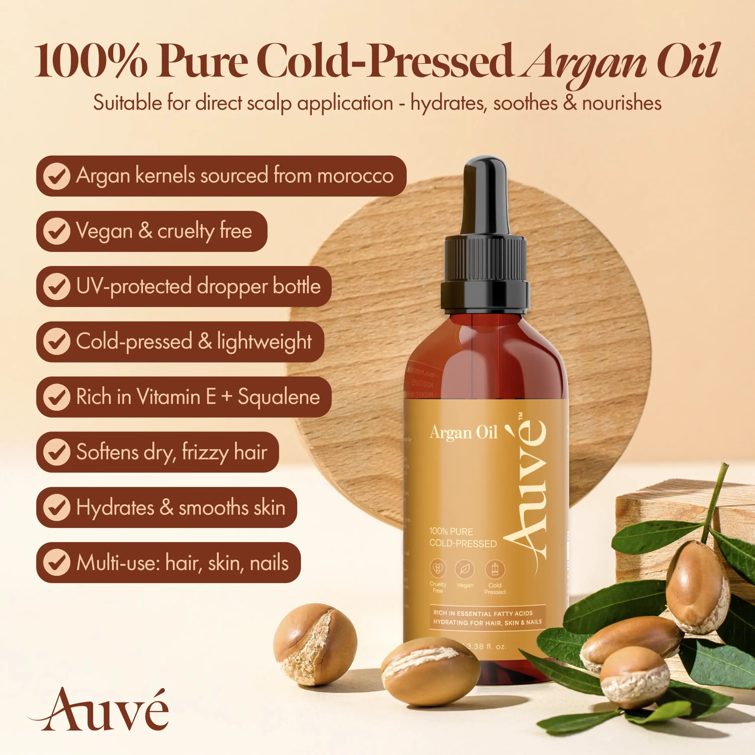 Auvé Argan Oil (100ml) - Image 2